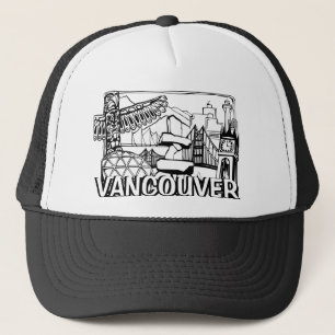 Vancouver BC Caps Souvenir Trucker Caps & Hats