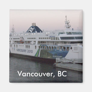 Vancouver, BC ferry fridge magnet