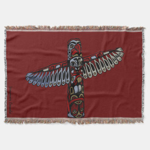 Vancouver Blanket Vancouver Totem Pole Souvenirs