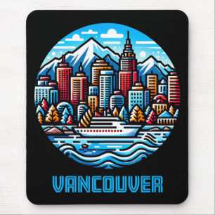 Vancouver British Columbia Canada Mouse Pad