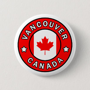 Vancouver Canada 6 Cm Round Badge