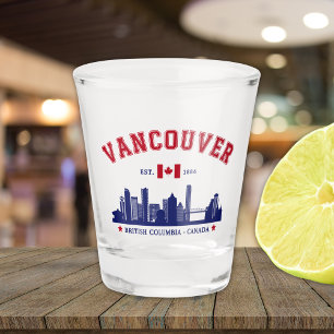 Vancouver Canada City Souvenir Shot Glass