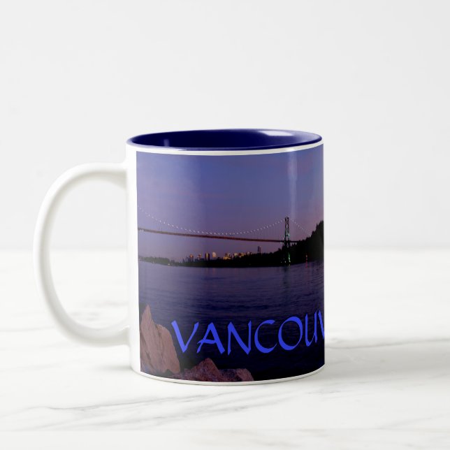 Vancouver Canada Coffee Cups Mugs & Glasses (Left)