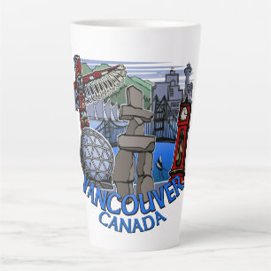 Vancouver Canada Coffee Cups Mugs & Glasses