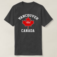 Vancouver Canada Est. 1886 Patriotic T Shirt