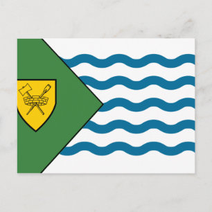 Vancouver (Canada) flag Postcard