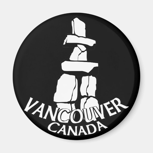 Vancouver Canada Fridge Magnets Souvenir Magnets (Front)