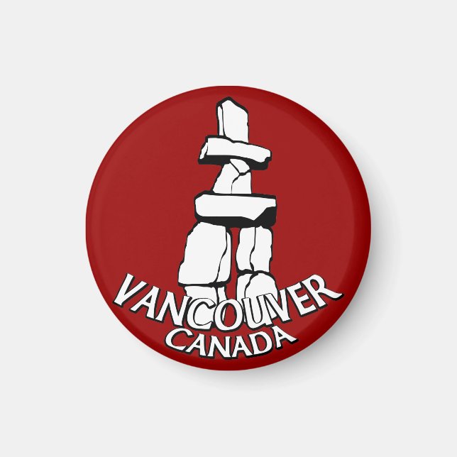 Vancouver Canada Fridge Magnets Souvenir Magnets (Front)