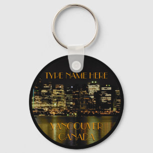 Vancouver Canada Key Chain Personalised Souvenirs