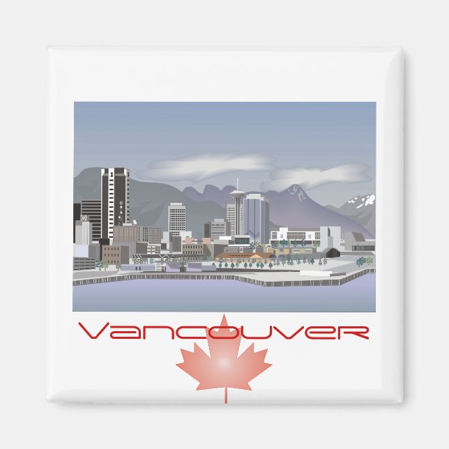 Vancouver Canada Magnet (Front)