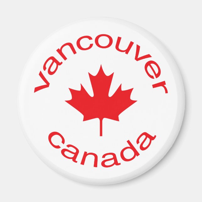 Vancouver Canada Magnet (Front)