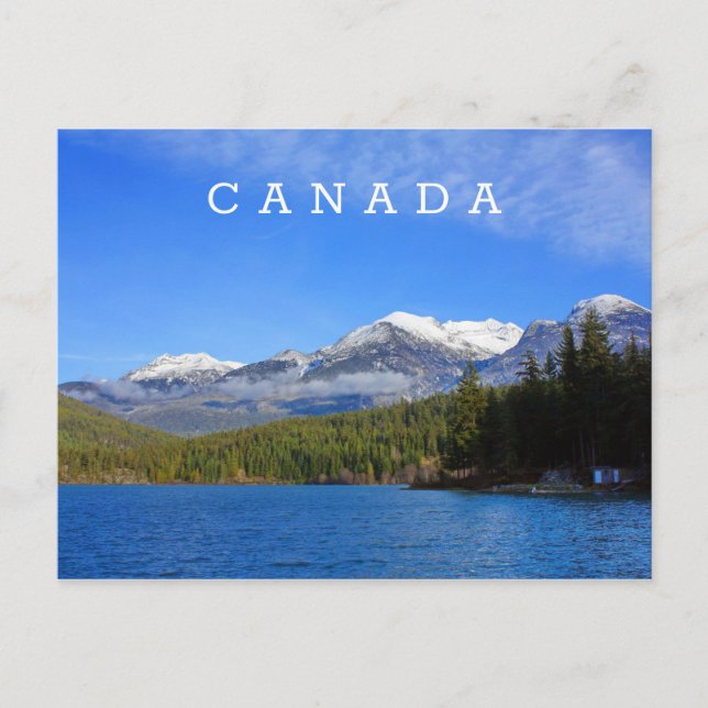 Vancouver Canada Mountains Postcard (Front)