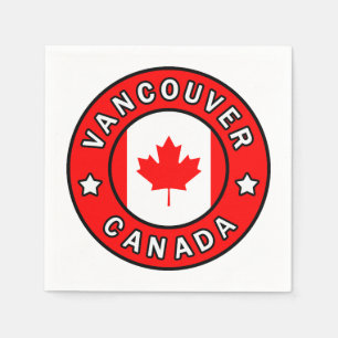 Vancouver Canada Napkin