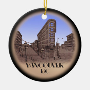 Vancouver Canada Ornament Custom Vancouver Gifts