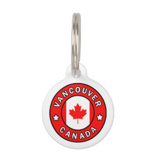 Vancouver Canada Pet Tag