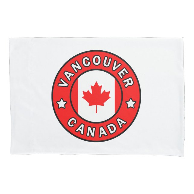 Vancouver Canada Pillowcase (Front)