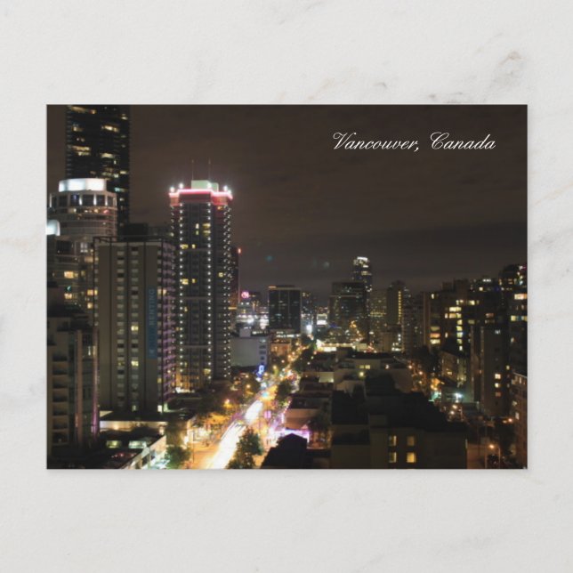 Vancouver, Canada Postcard (Front)