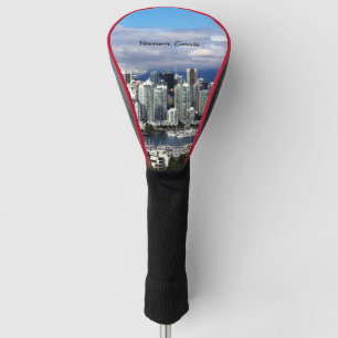 Vancouver Canada Skyline photograph Golf Head Cover