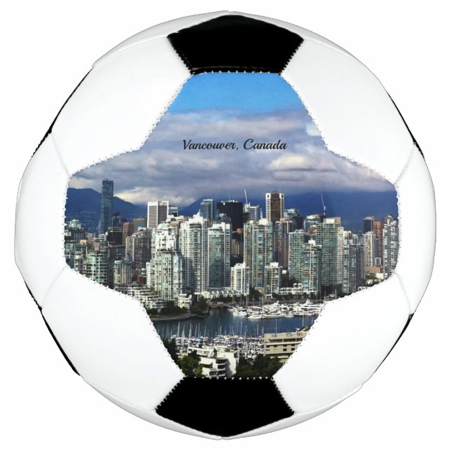 Vancouver, Canada skyline  Soccer Ball (Front)