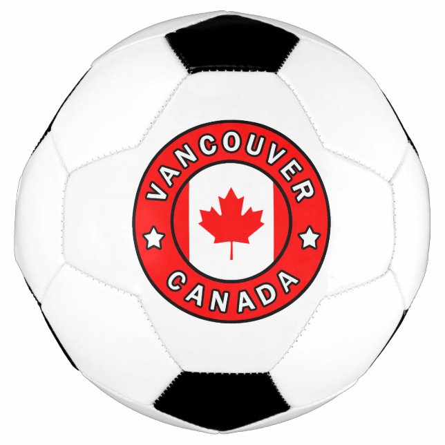Vancouver Canada Soccer Ball (Front)