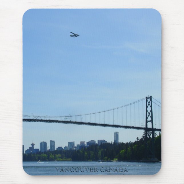 Vancouver Canada Souvenir Mouse Pad Vancouver Gift (Front)