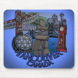 Vancouver Canada Souvenir Mousepad Landmark Gifts