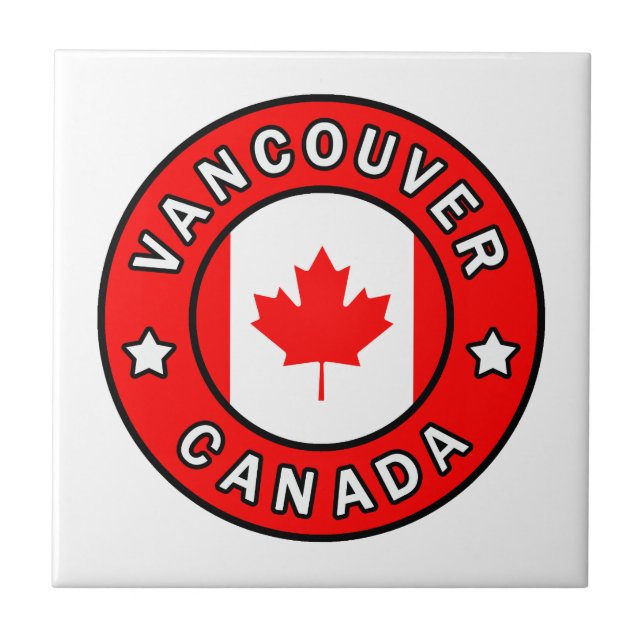 Vancouver Canada Tile (Front)
