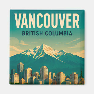Vancouver Canada Travel Souvenir Magnet