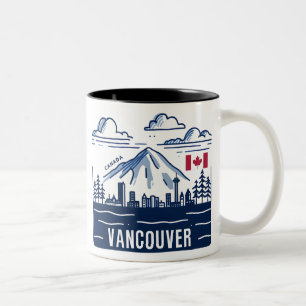 Vancouver Canada Two-Tone Coffee Mug