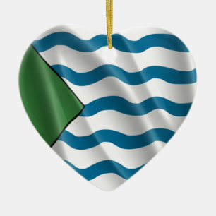 VANCOUVER CERAMIC TREE DECORATION