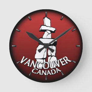 Vancouver Clock Gifts Decor First Nations Clock