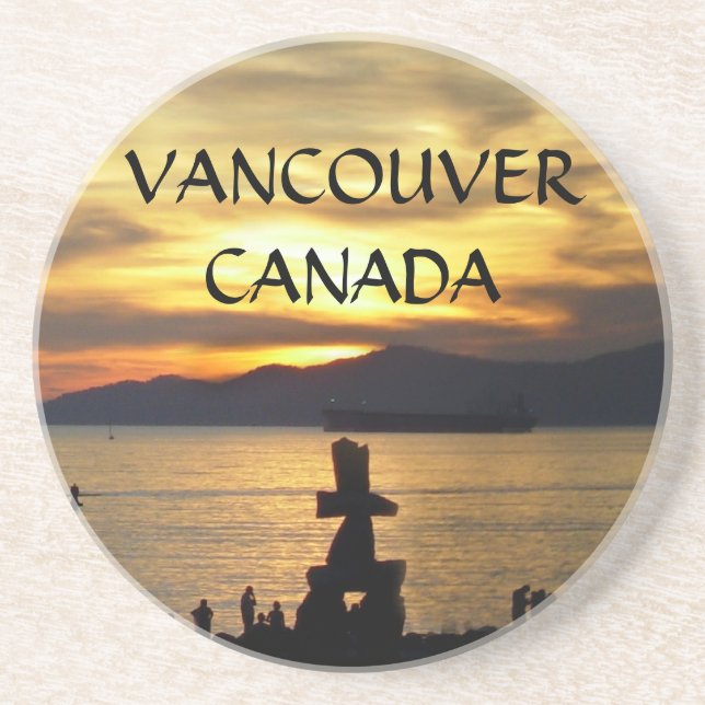 Vancouver Coaster Vancouver Sunset Coasters (Front)