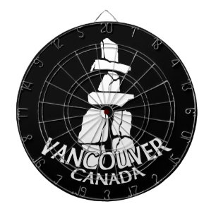 Vancouver Dartboard Vancouver Souvenir Dartboard
