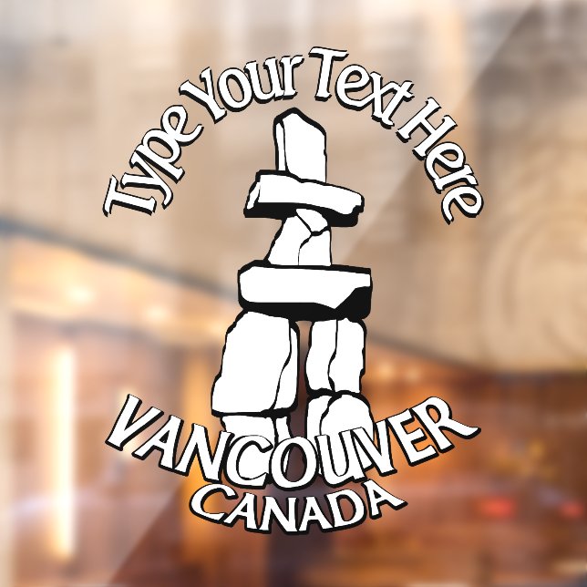 Vancouver Decals Vancouver Souvenir Window Clings  (Sheet 2)
