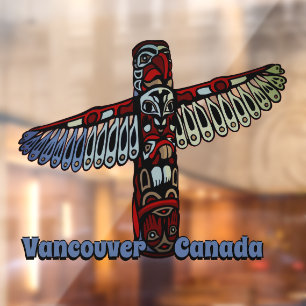 Vancouver Decals Vancouver Souvenir Window Clings 