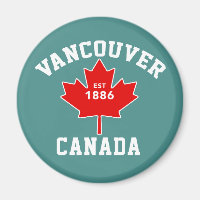 Vancouver Flag Est 1886 Canada Independence Day