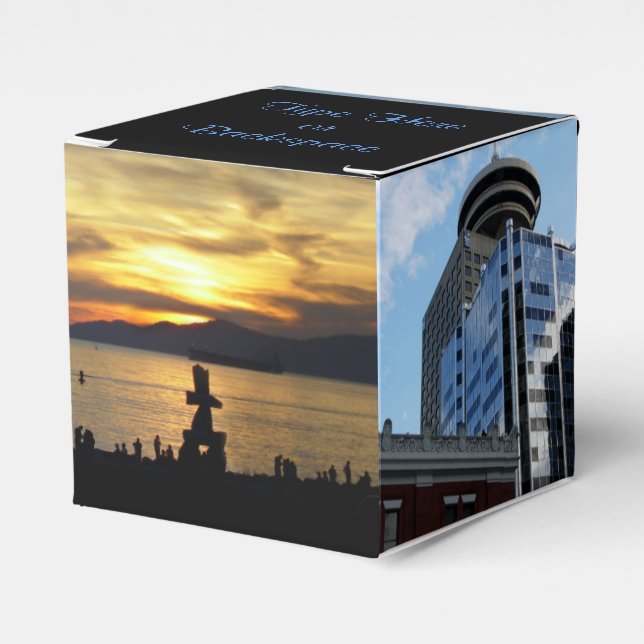 Vancouver Gift Box Personalised Vancouver Boxes (Front Side)