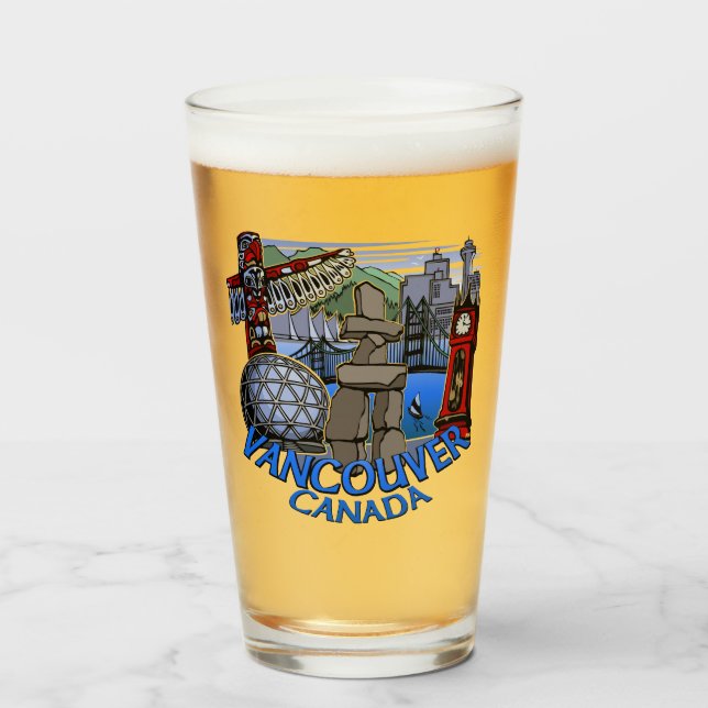 Vancouver Glass Vancouver Souvenir Glasses (Front Filled)