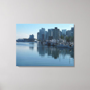 Vancouver Harbour Art Print Seascape Art Canvas