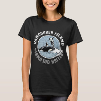 Vancouver Island BC Canada Orca Whales Adventure K T-Shirt