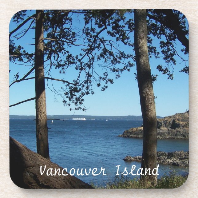 Vancouver Island Beverage Coaster (Front)
