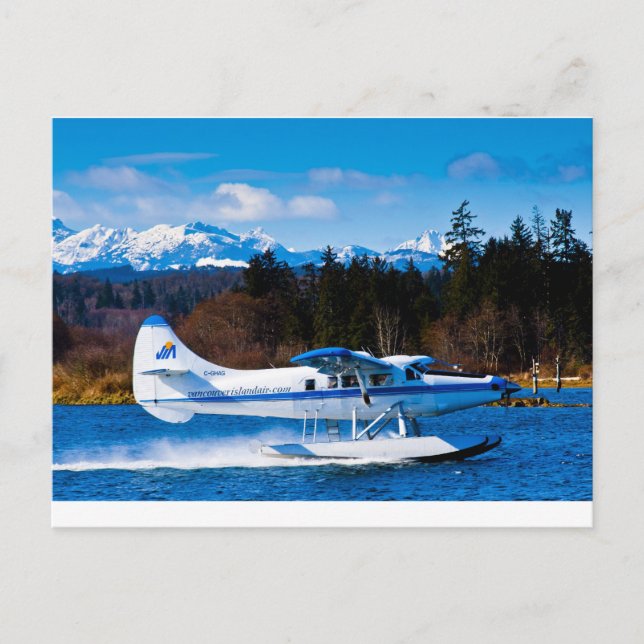 Vancouver Island Sea Plane Postcard (Front)