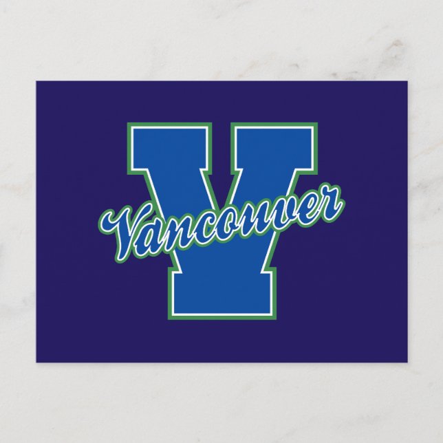Vancouver Letter Postcard (Front)