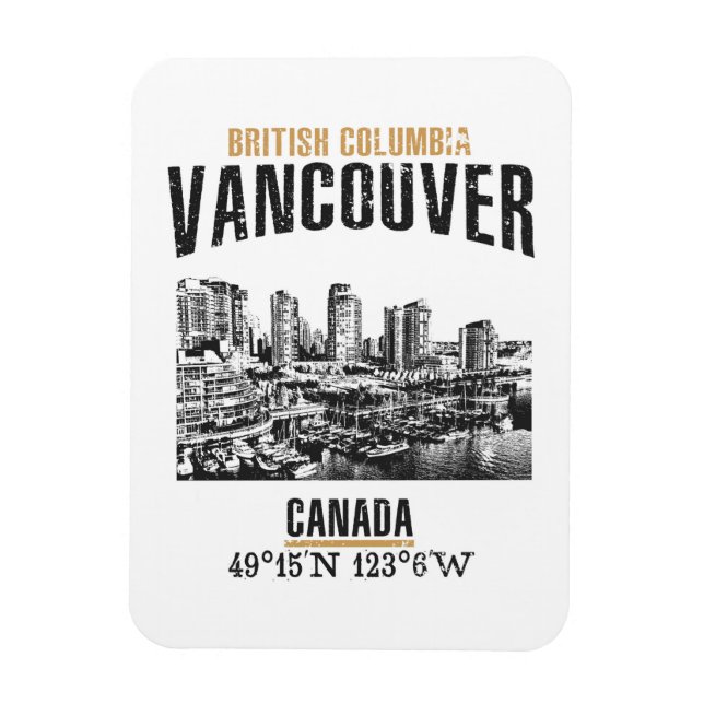 Vancouver Magnet (Vertical)