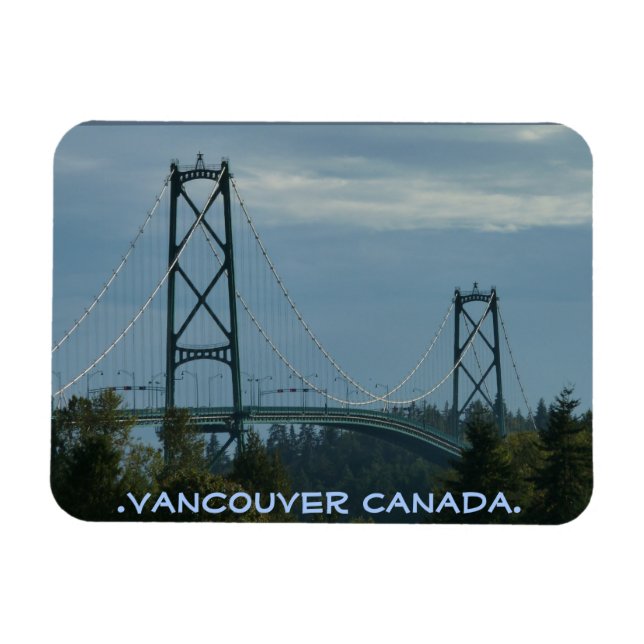 Vancouver Magnet Vancouver CN Personalized Magnet (Horizontal)
