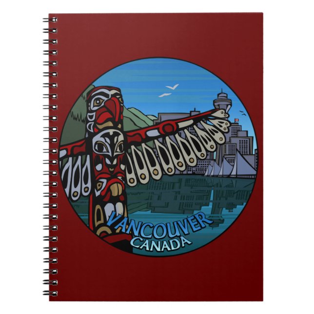 Vancouver Notebook Vancouver Souvenir Journal (Front)