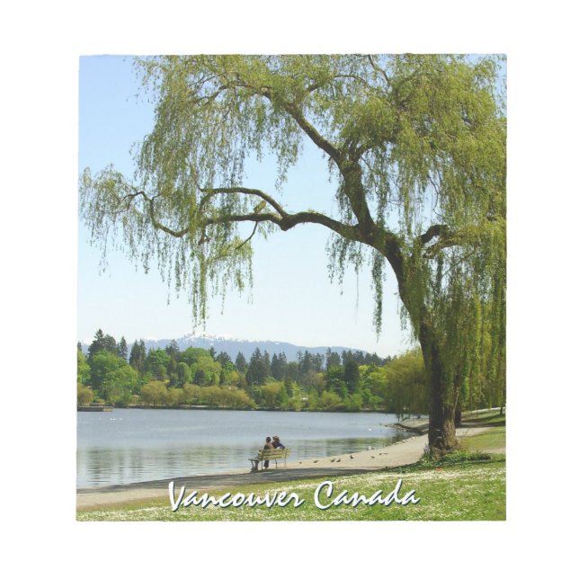 Vancouver Notepad Personalised Vancouver Souvenir (Front)