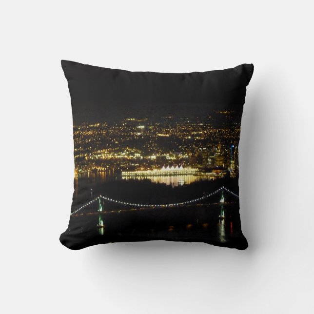 Vancouver Pillow Personalised Vancouver Souvenirs (Front)