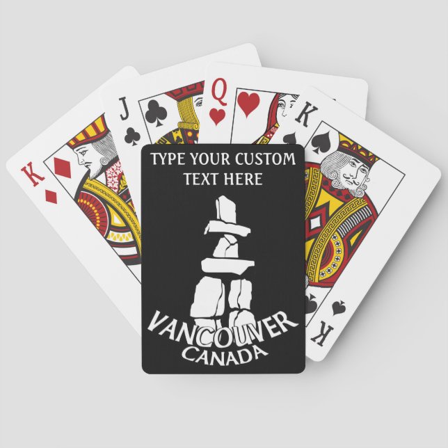 Vancouver Playing Cards Personalise Vancouver Card (Back)