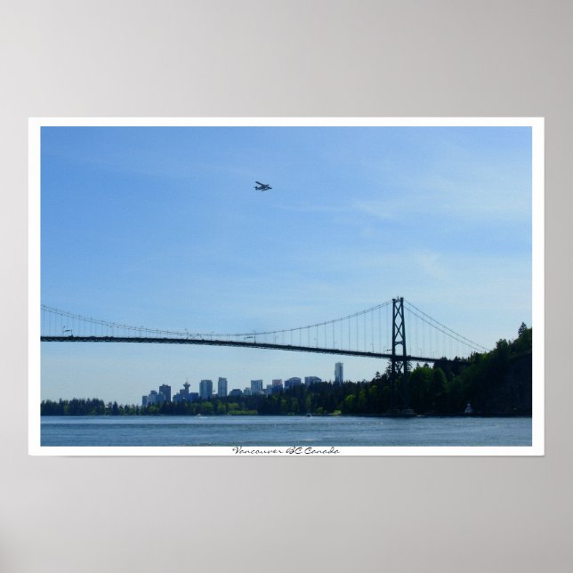 Vancouver Poster Lions Gate Art Prints & Poster (Front)